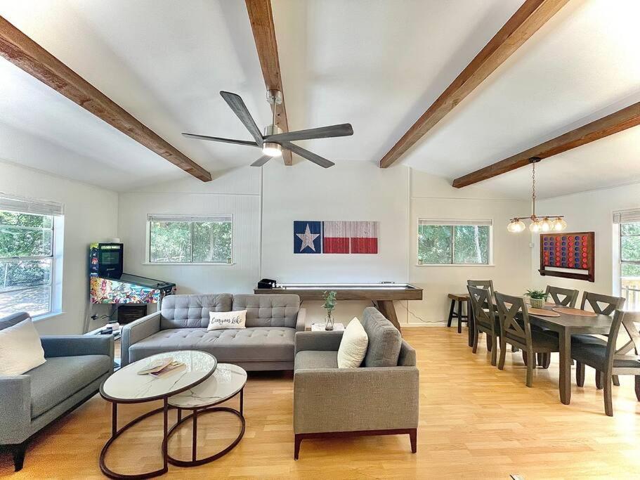 Canyon Lake River House Retreat-Location With Hot Tub Luaran gambar