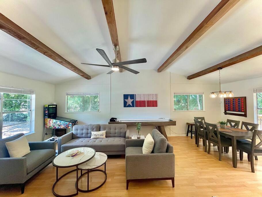 Canyon Lake River House Retreat-Location With Hot Tub Luaran gambar